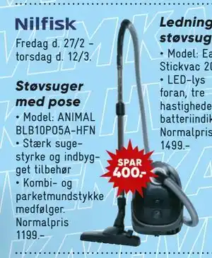 Støvsuger med pose