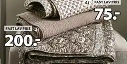 JYSK SIVBLOM vattæppe tilbud