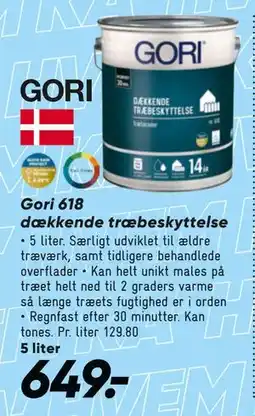 Bilka Gori 618 dækkende træbeskyttelse tilbud