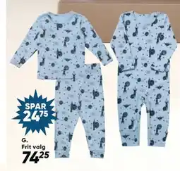 Bilka pyjamas eller natdragt tilbud