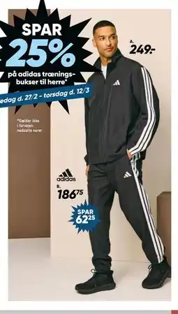 Bilka adidas træningsjakke tilbud