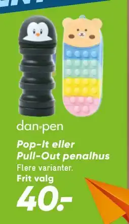 Bilka Pop-It eller Pull-Out penalhus tilbud