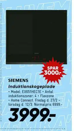 Bilka Induktionskogeplade tilbud