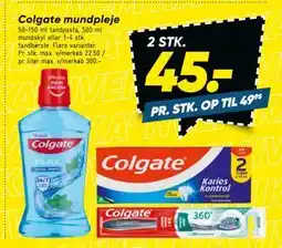 Bilka Colgate mundpleje tilbud