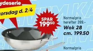 Bilka Wok 28 cm tilbud