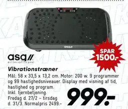 Bilka Vibrationstræner tilbud