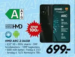 Bilka HMD ARC 2/64GB tilbud