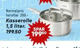 Bilka Kasserolle 1,5 liter tilbud
