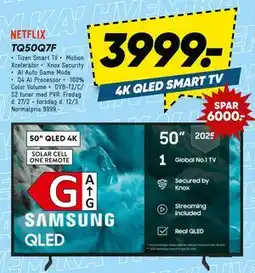 Bilka SAMSUNG TQ50Q7F tilbud