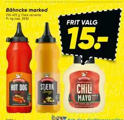 Bilka Bähncke marked tilbud