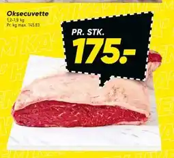 Bilka Oksecuvette tilbud