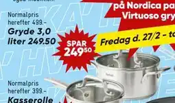 Bilka Gryde 3,0 liter tilbud