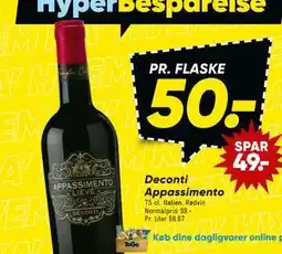 Bilka Deconti Appassimento tilbud