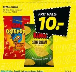 Bilka KiMs chips tilbud