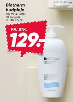 Bilka Biotherm hudpleje tilbud
