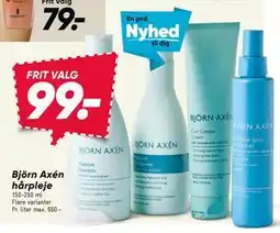 Bilka Björn Axén hårpleje tilbud