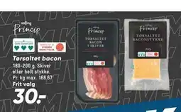 Bilka Tørsaltet bacon tilbud