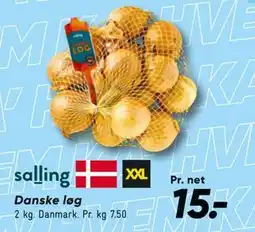 Bilka Danske løg tilbud
