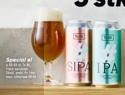 Bilka Special øl tilbud