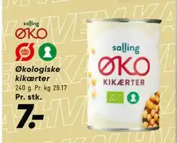 Bilka Økologiske kikærter tilbud