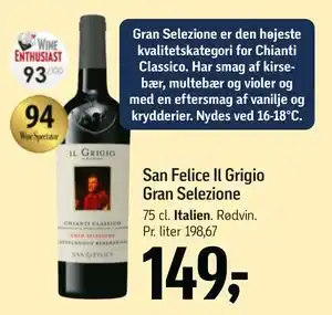 San Felice Il Grigio Gran Selezione
