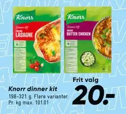 Bilka Knorr dinner kit tilbud