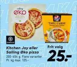 Bilka Kitchen Joy eller Salling Øko pizza tilbud