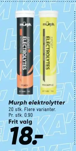Bilka Murph elektrolytter tilbud