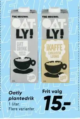 Bilka Oatly plantedrik tilbud
