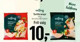 Føtex Tortilla wraps tilbud