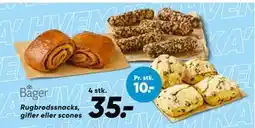 Bilka Rugbrødssnacks, gifler eller scones tilbud