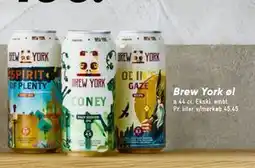 Bilka Brew York øl tilbud