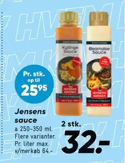 Bilka Jensens sauce tilbud