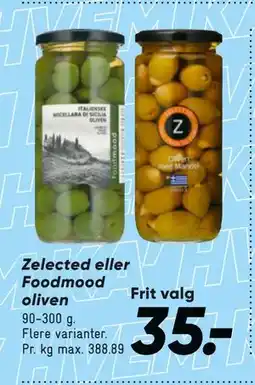 Bilka Zelected eller Foodmood oliven tilbud