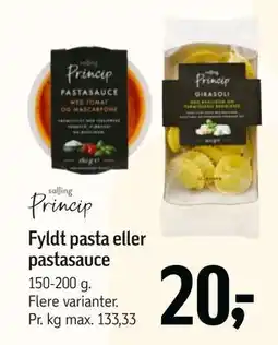Føtex Fyldt pasta eller pastasauce tilbud