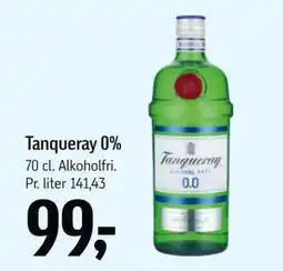 Føtex Tanqueray 0% tilbud