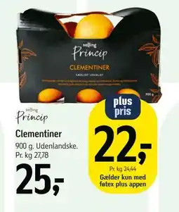 Føtex Clementiner tilbud