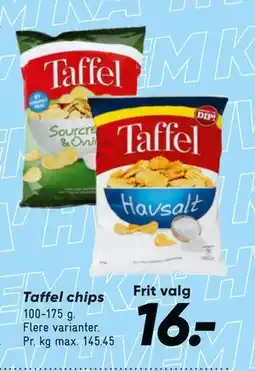 Bilka Taffel chips tilbud