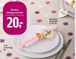 Føtex servietringe tilbud