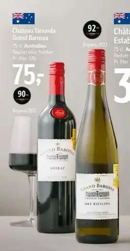 Føtex Château Tanunda Grand Barossa tilbud