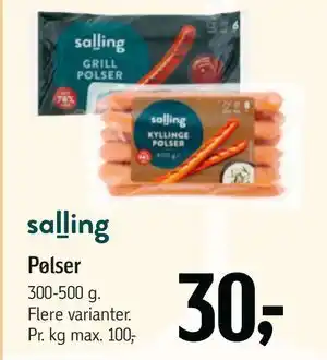 Føtex Pølser tilbud