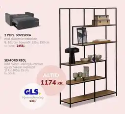 Daells Bolighus SEAFORD REOL tilbud