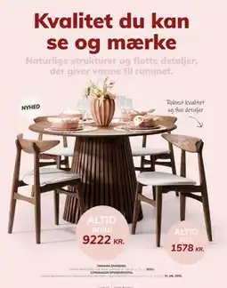 Daells Bolighus OKINAWA SPISEBORD tilbud