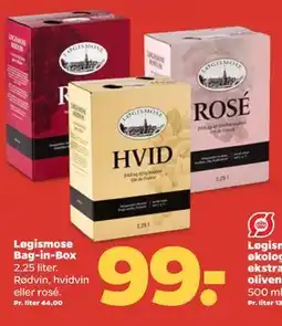 Netto Løgismose Bag-in-Box tilbud
