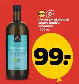 Netto Urtekram økologisk ekstra jomfru olivenolie tilbud