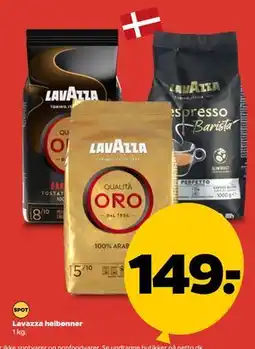 Netto Lavazza helbønner tilbud
