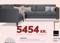 Daells Bolighus HJØRNESOFA tilbud