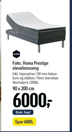 Føtex Huma Prestige elevationsseng tilbud