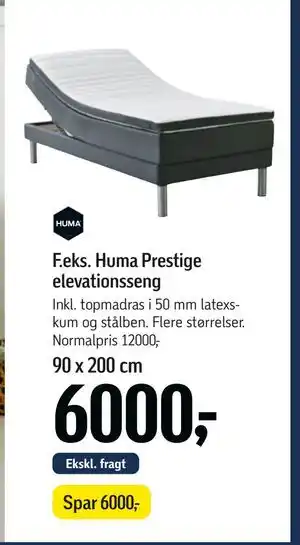 Føtex Huma Prestige elevationsseng tilbud