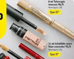 Føtex 11 ml Infaillible more than concealer tilbud